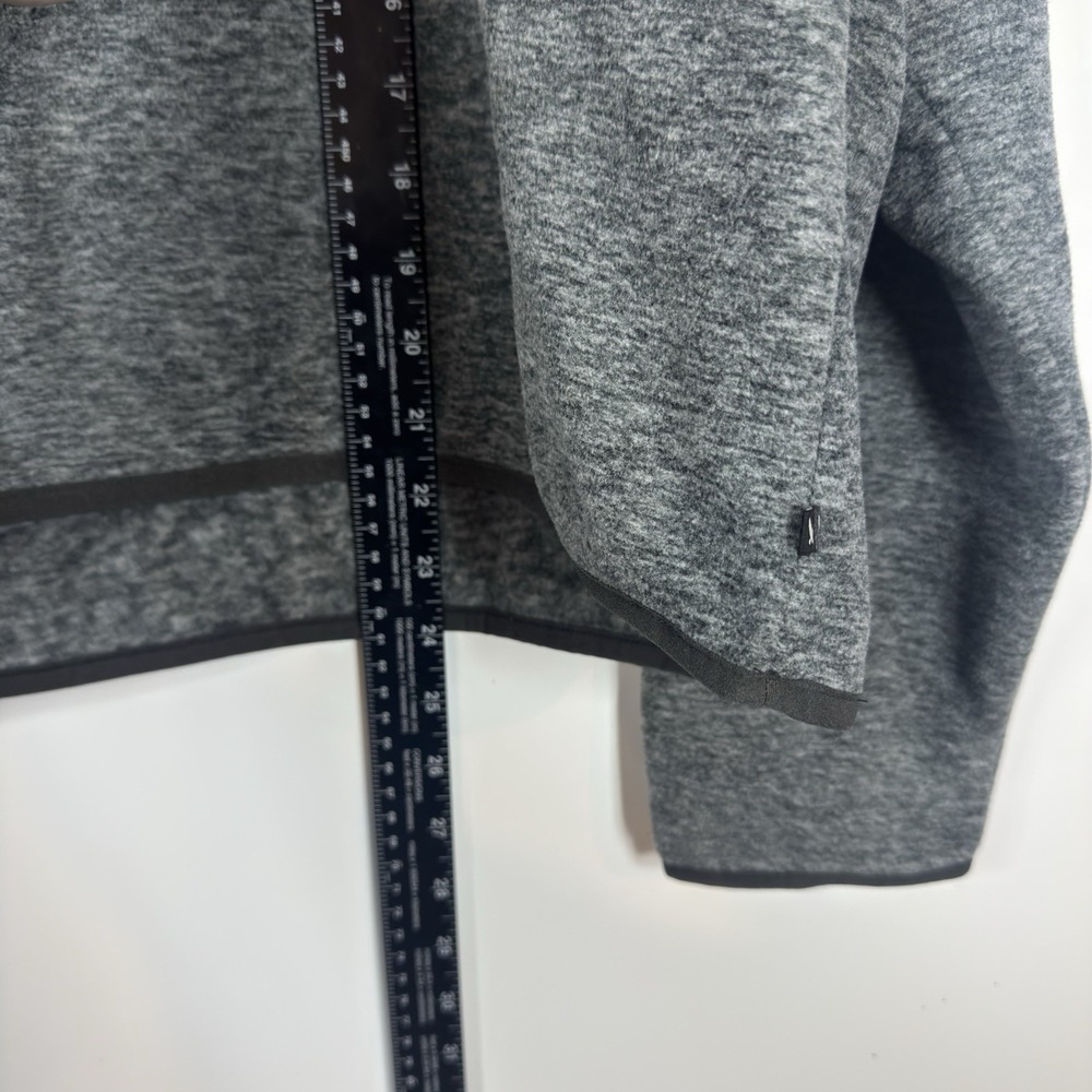 Eddie Bauer Quest 2.0 1/4 Zip Fleece Pullover Womens XL Heather Grey Charcoal - Picture 5 of 7